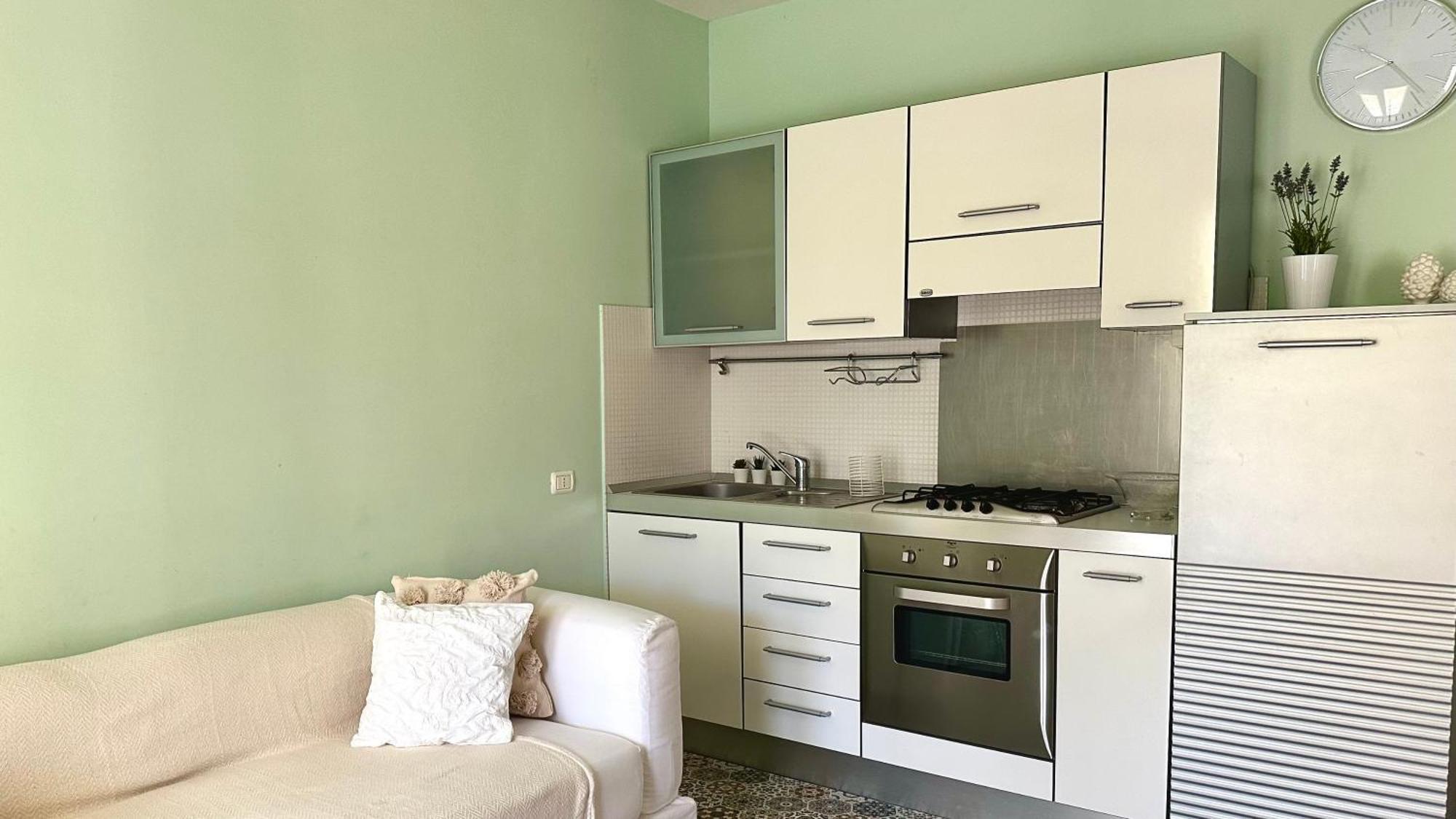 Appartamento M216 - Marcelli, bilocale con giardino a 200mt dal mare Esterno foto