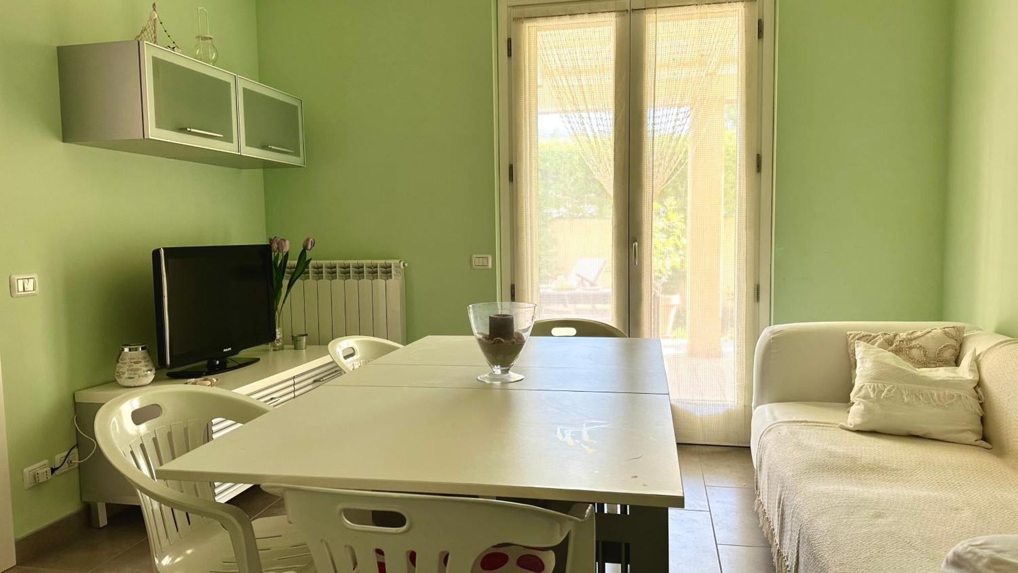 Appartamento M216 - Marcelli, bilocale con giardino a 200mt dal mare Esterno foto