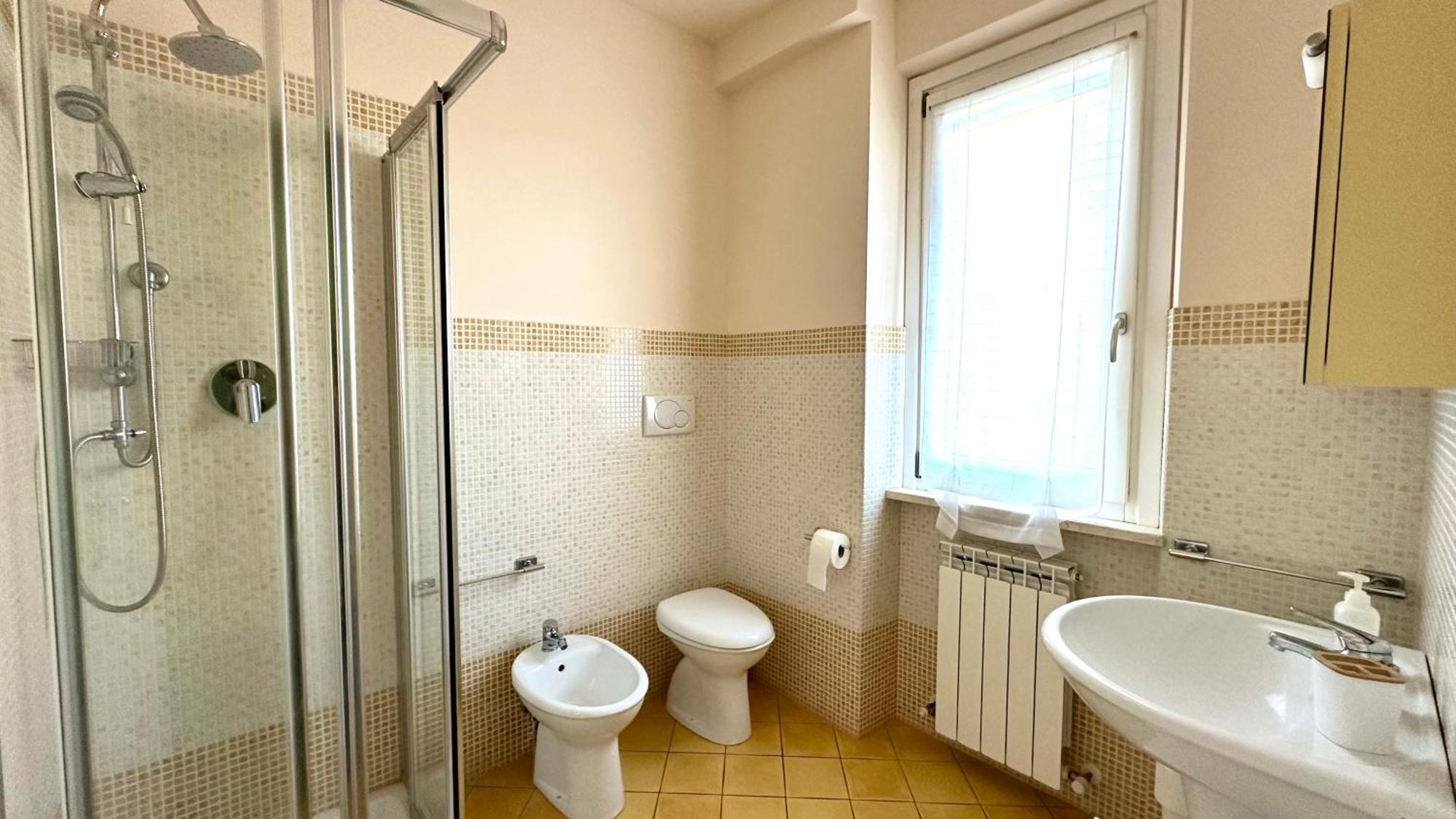 Appartamento M216 - Marcelli, bilocale con giardino a 200mt dal mare Esterno foto